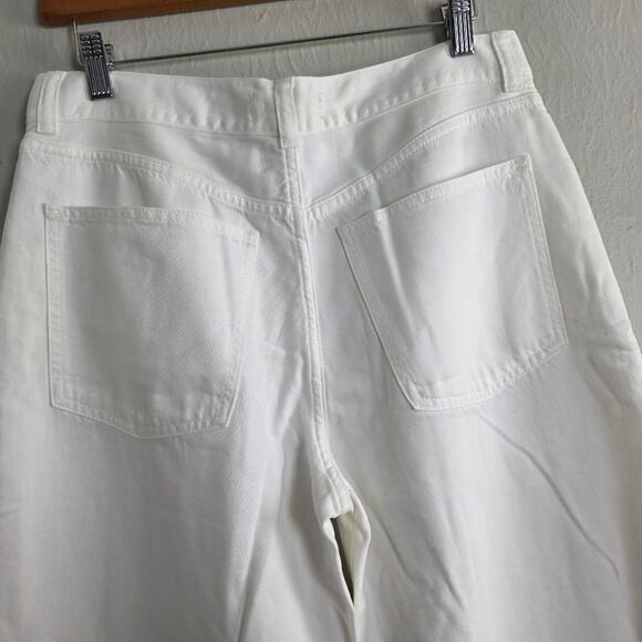 Madewell Petite Superwide-Leg Jeans Airy Denim 100% Cotton 90s Baggy 29P NWT - Picture 10 of 13